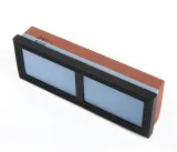 ZHUIFENG alumina red-black double-sided sharpening stone — view 2