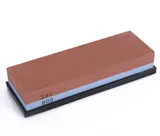 ZHUIFENG alumina red-black double-sided sharpening stone — view 1