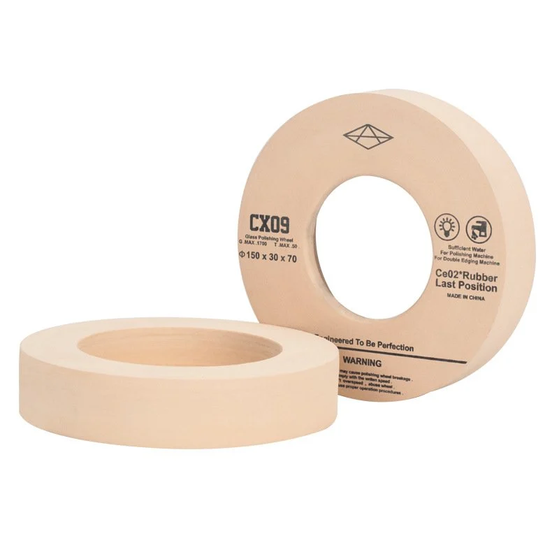 雙邊磨 CX09 精拋輪，玻璃加工用砂輪