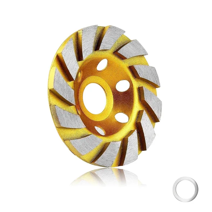 Rebolo diamantado tipo copo DCG-100 para concreto e pedra — vista principal 4