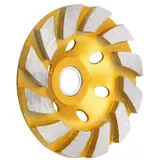 Diamond cup grinding wheel for concrete, cement, granite and stone — view 1