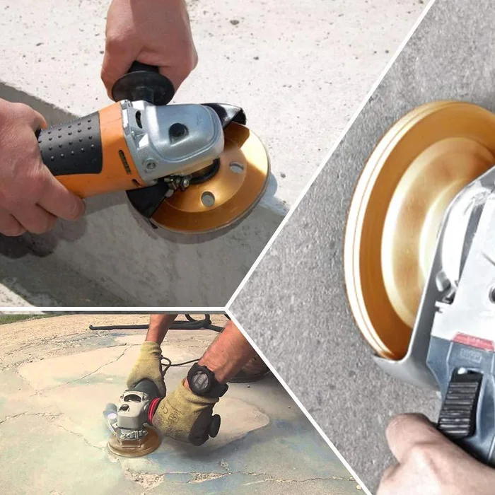 Rebolo diamantado tipo copo DCG-100 para concreto e pedra — vista principal 2
